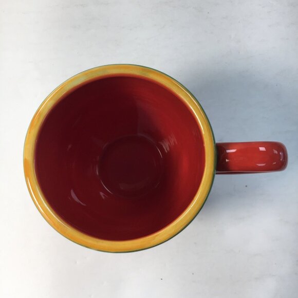 Clay Art Santa Fe Jalapeno Mug Red Chilli Coffee Cup - Picture 3 of 7